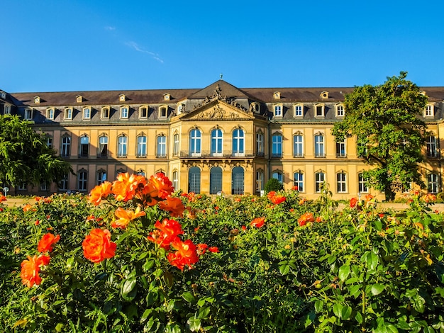 HDR Neues Schloss Новый замок Штутгарт