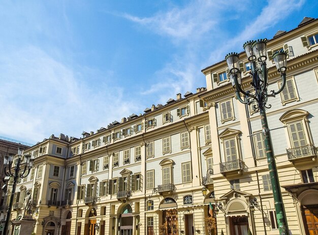 HDR Piazza Carignano Turijn