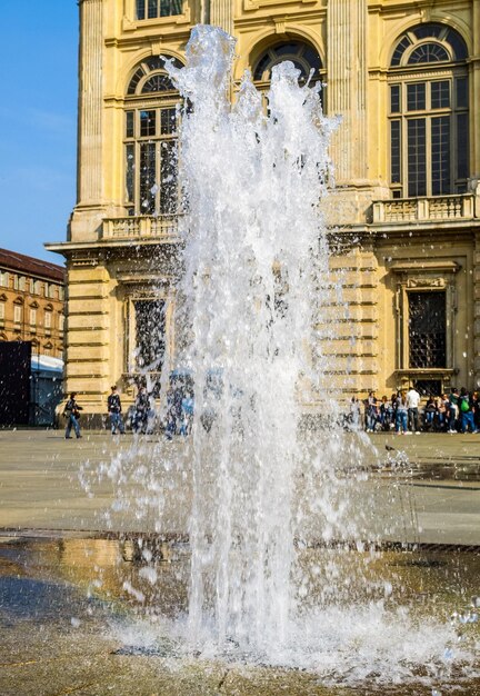 HDR Piazza Castello Turin