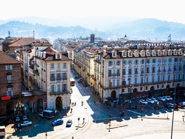 HDR Piazza Castello Turin