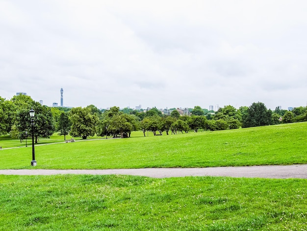 Hdr primrose hill in londen