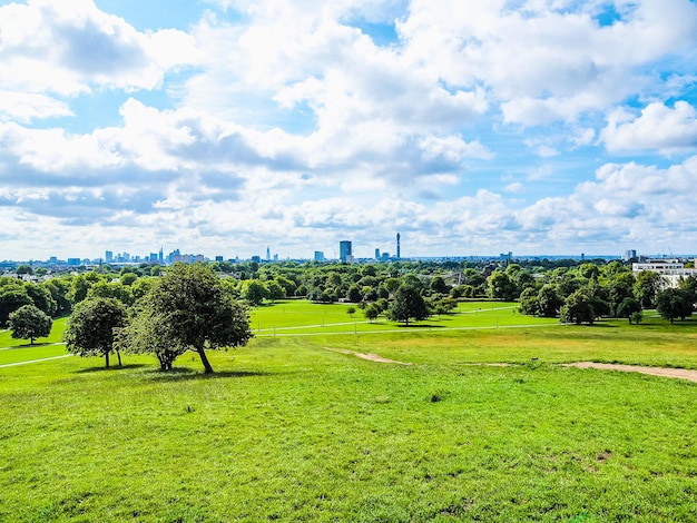 HDR Primrose Hill в Лондоне