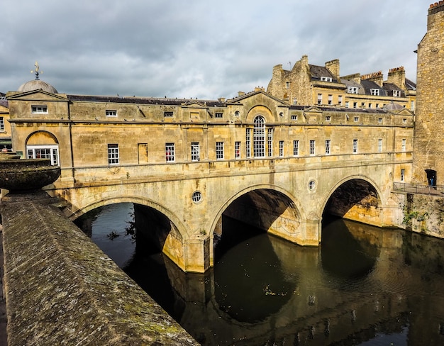 HDR Pulteney Bridge in Bath