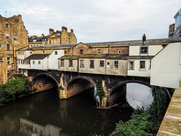 HDR Pulteney Bridge in Bath