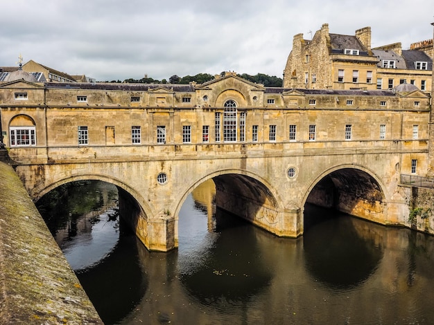 HDR Pulteney Bridge in Bath