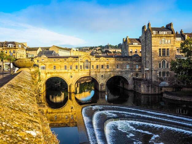 배스의 HDR Pulteney Bridge