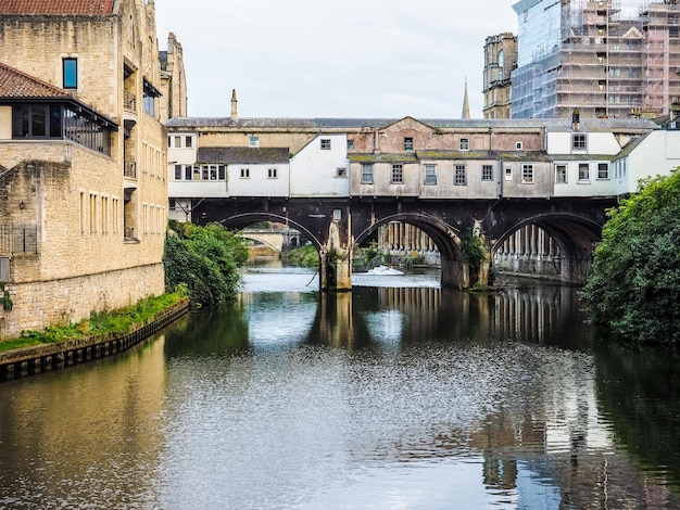 HDR Pulteney-brug in Bath