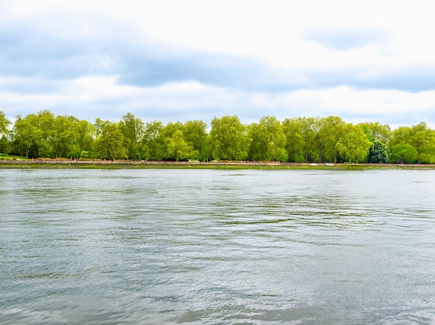 HDR River Thames in London