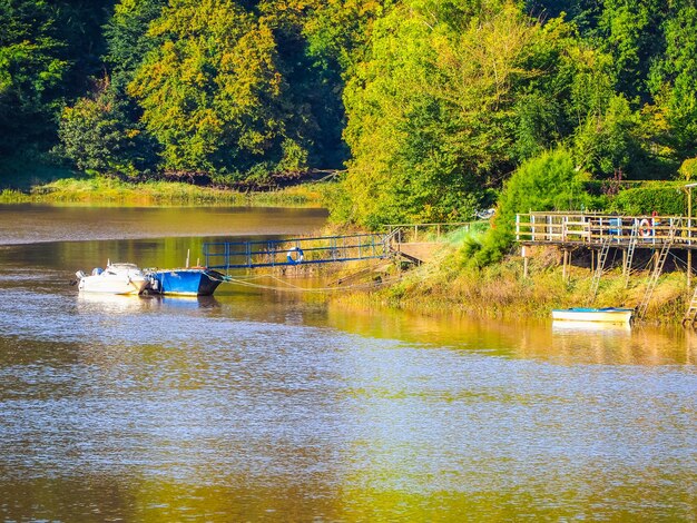 HDR River Wye в Чепстоу