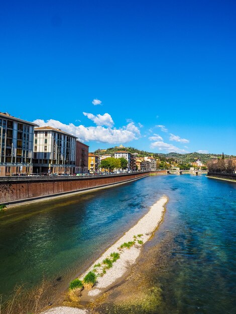 HDR Rivier Adige in Verona