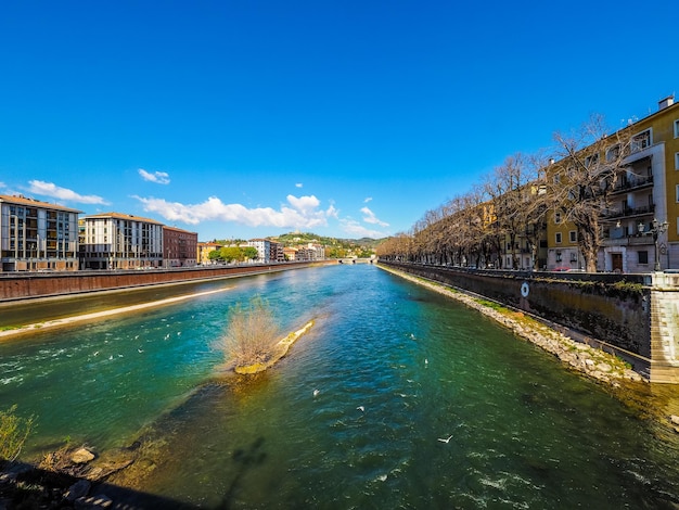 HDR Rivier Adige in Verona