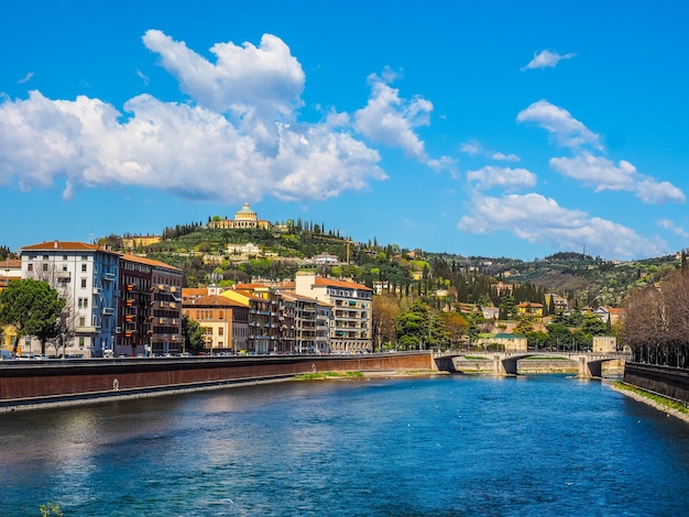 HDR Rivier Adige in Verona