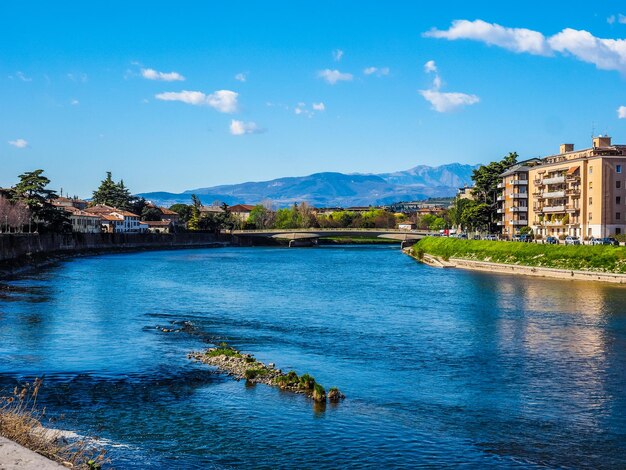 HDR Rivier Adige in Verona