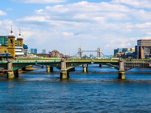 HDR Rivier de Theems in Londen