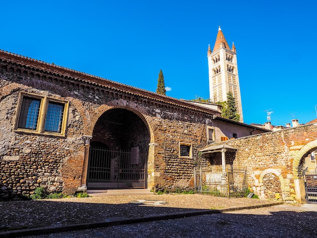 HDR San Zeno basilica in Verona