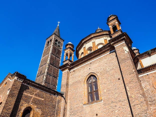 HDR Sant Eustorgio church Milan