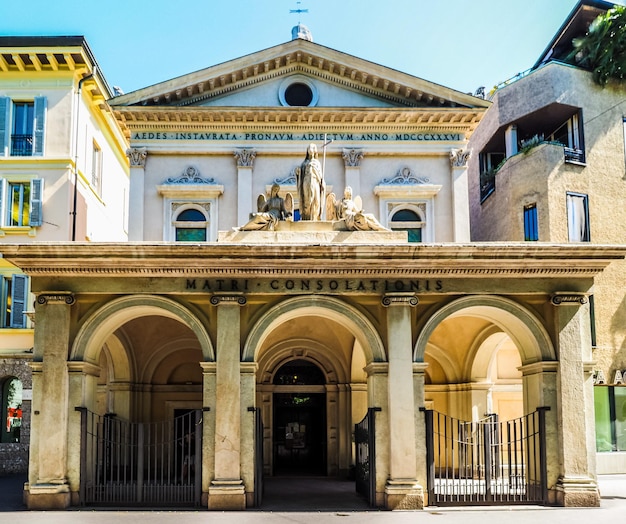 HDR Santa Maria della Consolazione church in Milan