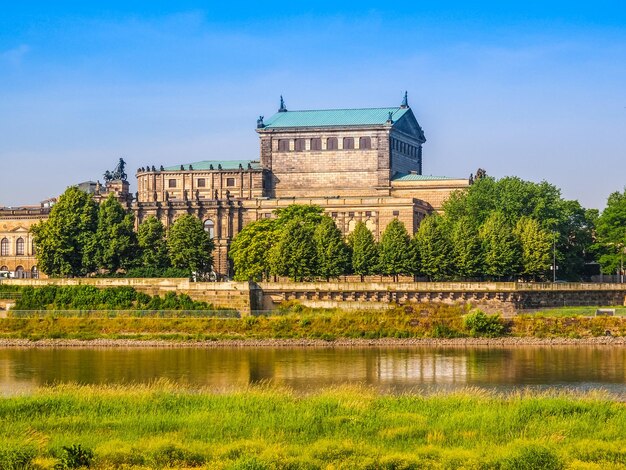 Photo hdr semperoper in dresden