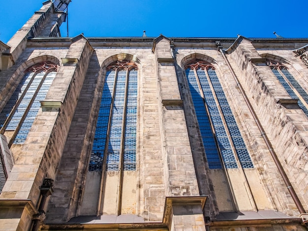 HDR Thomaskirche-kerk in Leipzig