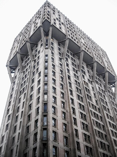 Photo hdr torre velasca brutalist architecture milan