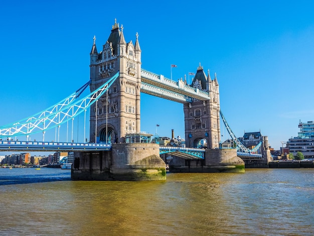 Hdr tower bridge in london