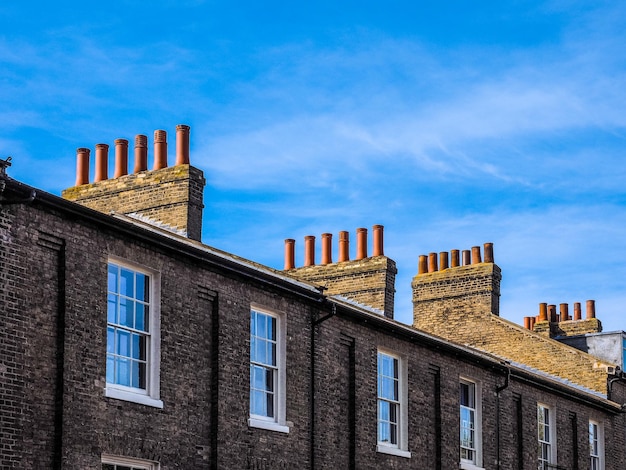 HDR Traditionele Britse huizen