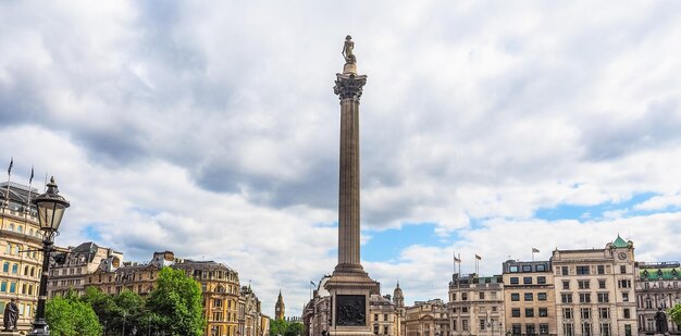 Hdr trafalgar square in londen