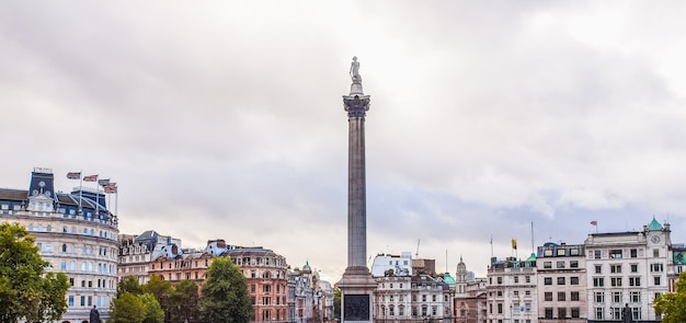 HDR Trafalgar Square in Londen