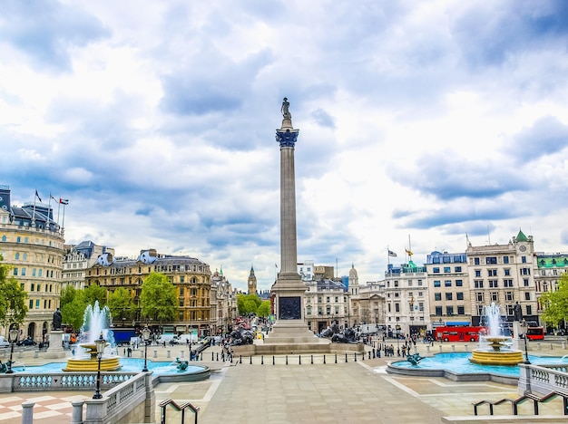 HDR Trafalgar Square Londen