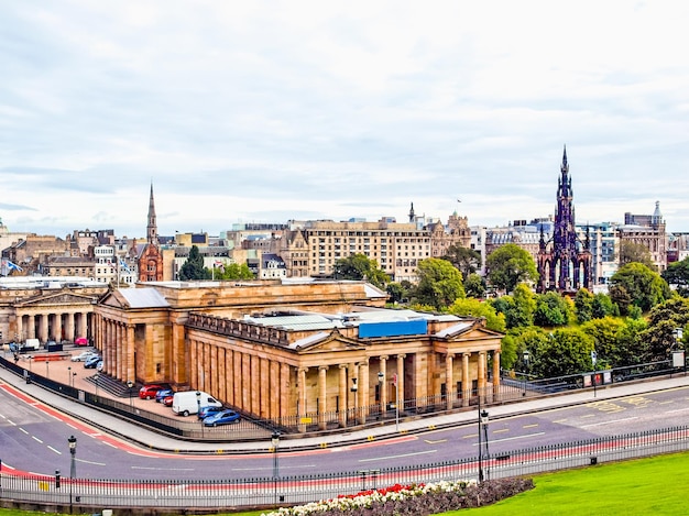 HDR View of Edinburgh