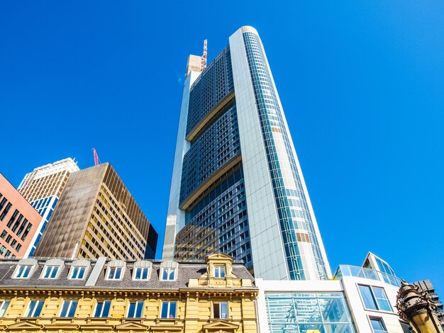 HDR View of Frankfurt Germany