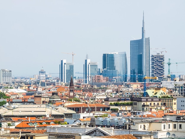 HDR View of Milan