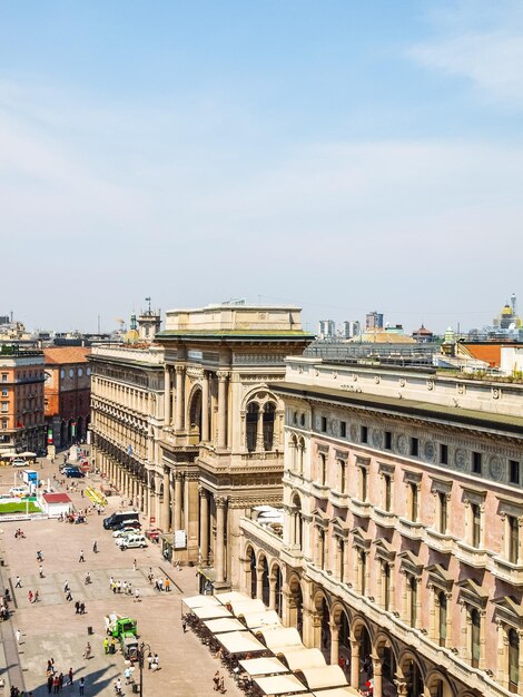 HDR View of Milan