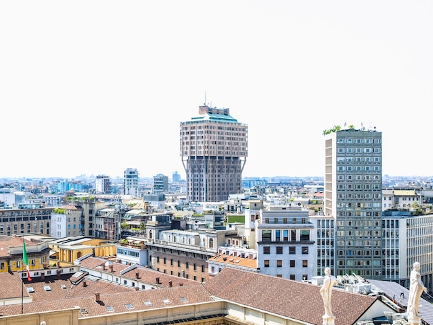 HDR View of Milan