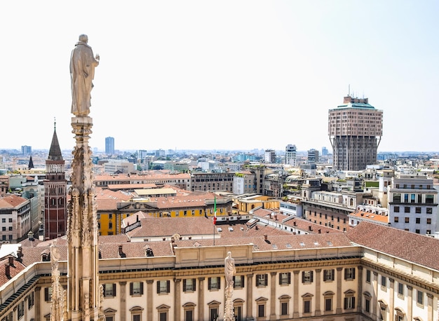 HDR View of Milan