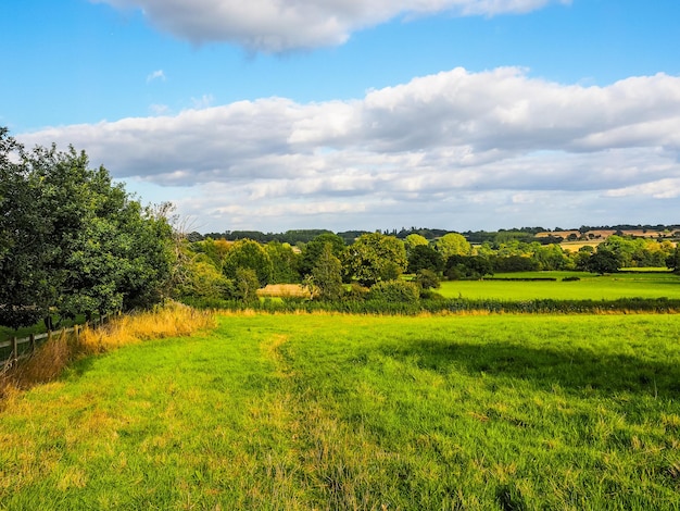 HDR View of Tanworth in Arden