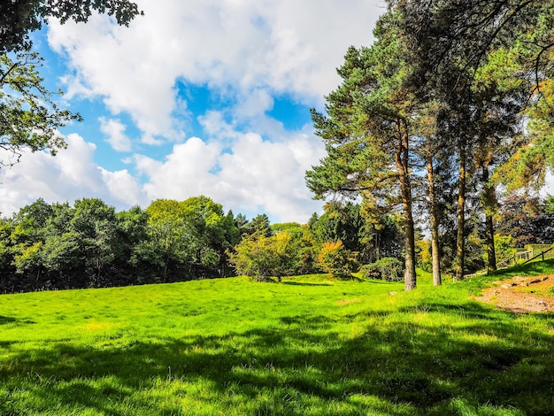 HDR View of Tanworth in Arden