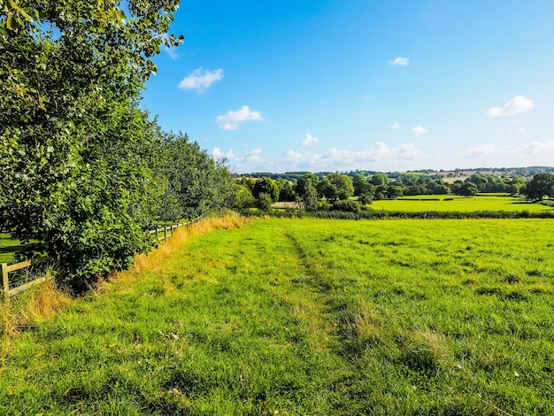 HDR View of Tanworth in Arden