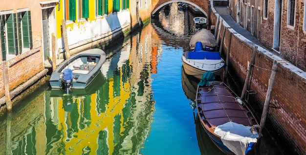 Foto hdr veduta di venezia