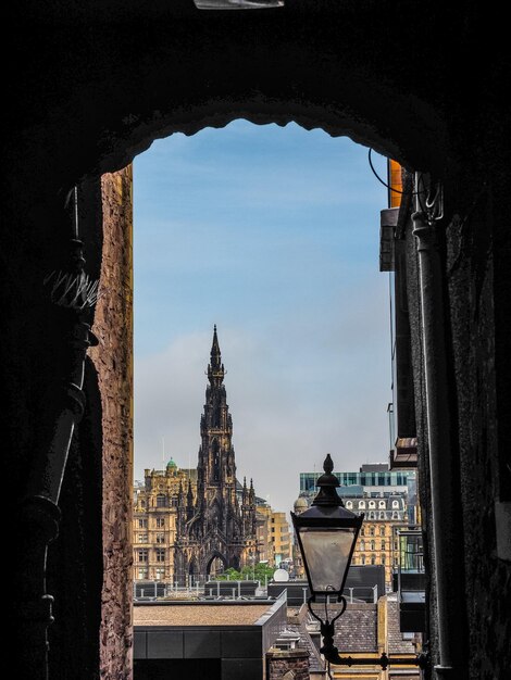 HDR-weergave van de stad Edinburgh