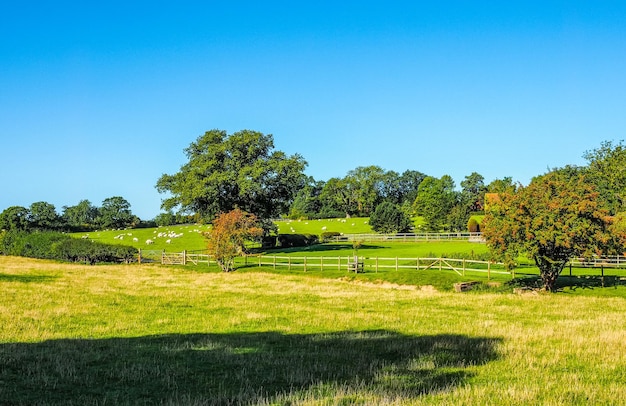 HDR-weergave van Tanworth in Arden