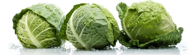 A head of cabbage is shown on a white background.