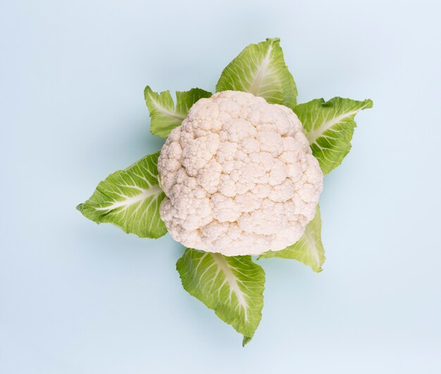 A head of fresh cauliflower