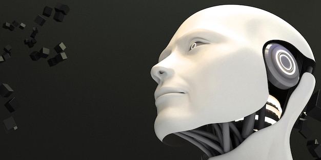 a head of a man with a neck that says  medical  on it