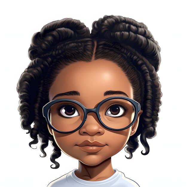 head shot memoji of girl