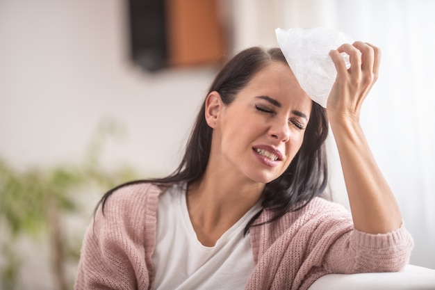 Headache or hit head pain release with an ice bag.