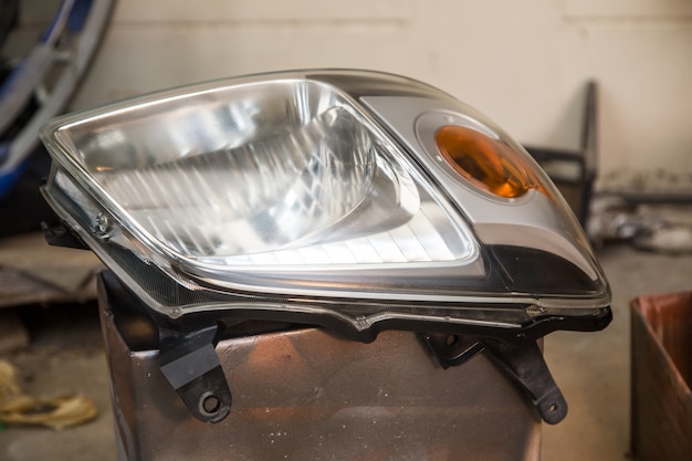 Photo headlight for repair