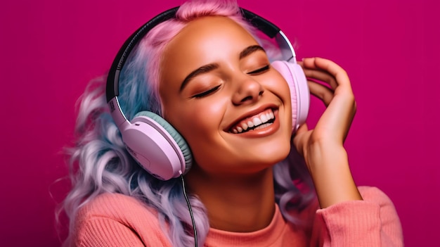 headphone girl