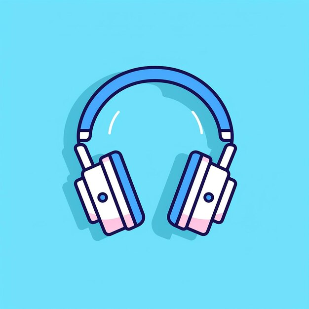 Headphone_Modern_Line_Icon_Vector_Line_Art_Cute_Icon