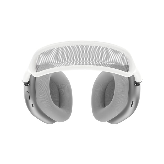 Headphone on white background Airpods on white background